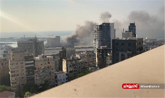 ویدئوی  4K منتشر شده از انفجار بیروت