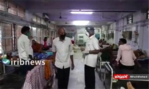 شلوغی بیمارستانهای هند بر اثر کرونا