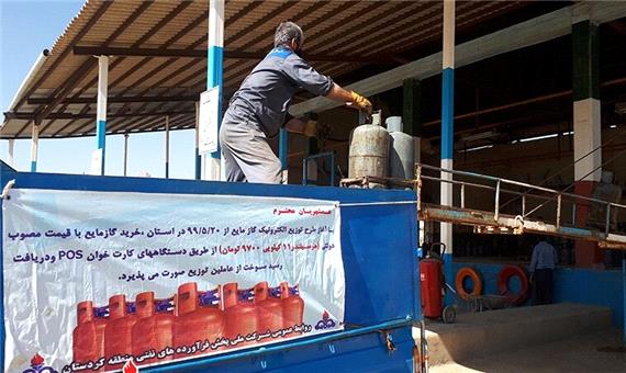 تأمین و توزیع بیش از 15 هزار تن گاز مایع در کردستان