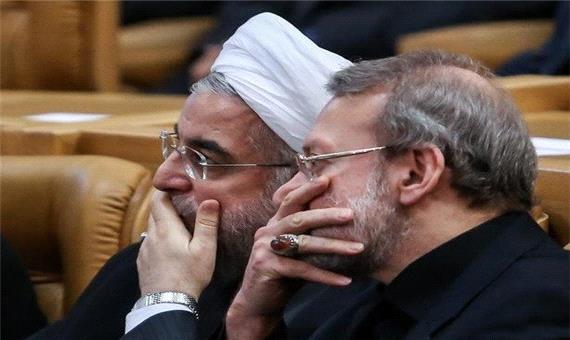 درخواست روحانی از لاریجانی در پرونده قرارداد 25 ساله ایران و چین / واعظی: لاریجانی همکار دولت در پیشبرد این سند است / تجهیز دفتری در پاستور برای لاریجانی؟ اطلاعی ندارم