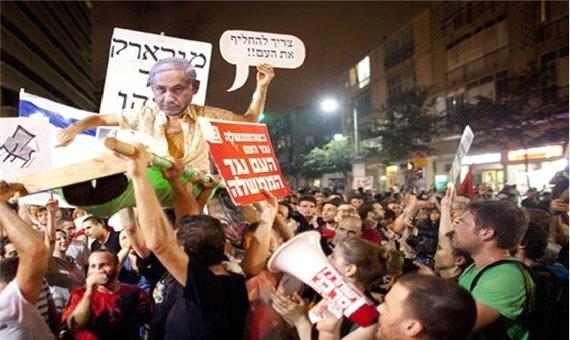 تظاهرات سراسری علیه نتانیاهو در فلسطین اشغالی