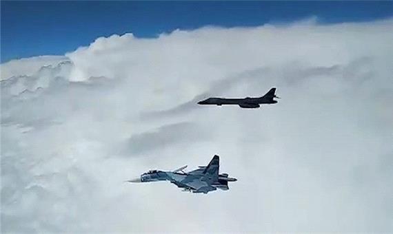 تقابل سوخوی روسی با آرسی نیروی هوایی آمریکا در بالتیک