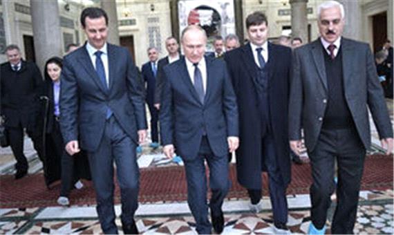 پوتین سفر غیرعلنی‌اش به دمشق را فاش کرد