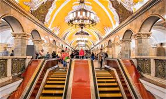 زیبایی‌های خیره کننده متروی مسکو‌