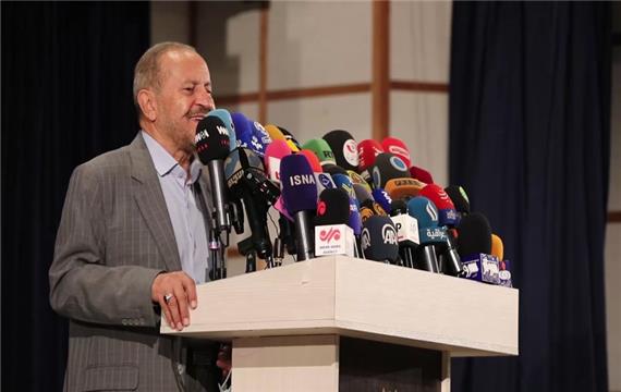 نشست خبری سردار علیرضا افشار در وزارت کشور