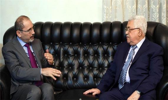 پیام شاه اردن به محمود عباس