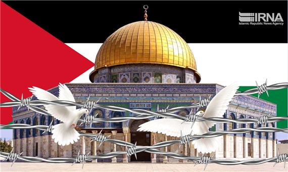 تاکید فلسطینیان بر آزادسازی کل سرزمین‌های اشغالی در مراسم روز قدس