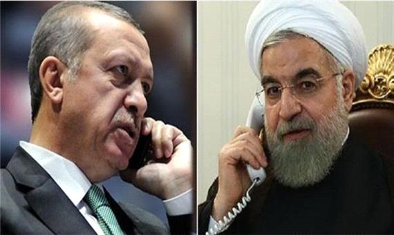 روحانی در تماس با اردوغان: فشار حداکثری شکست خورده است