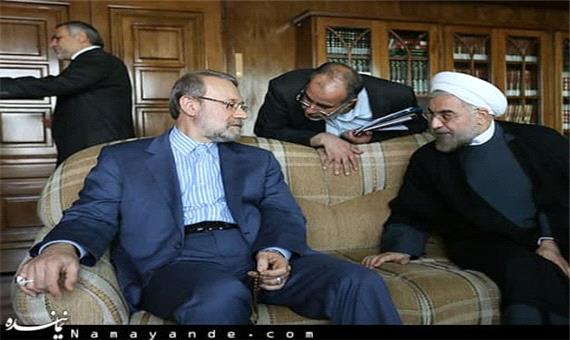 تلاش کابینه روحانی به نفع لاریجانی