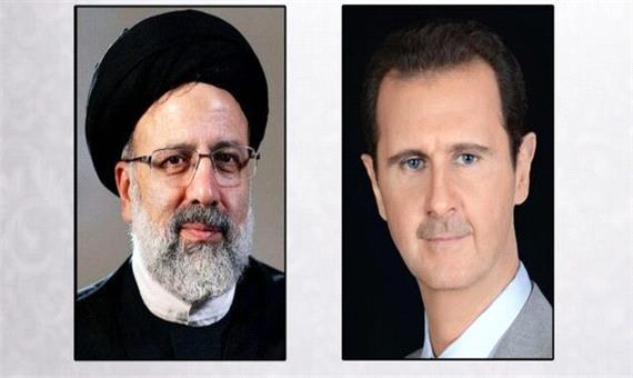 بشار اسد به رئیسی پیام داد