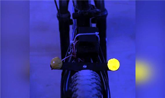 نحوه ساخت چراغ راهنما برای دوچرخه