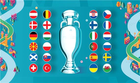 زمان پخش فوتبال های یورو 2020 از شبکه های 3 و ورزش