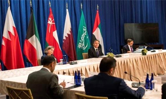 روزنامه اماراتی: بررسی طرح جایگزین در صورت عدم بازگشت ایران به مذاکرات وین موضوع اصلی دیدار وزیران خارجه آمریکا و کشورهای خلیج فارس / کشورهای عضو، منافع بازگشت به برجام را پذیرفتند