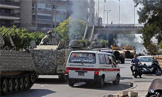 ارتش لبنان 9 نفر را در ارتباط با درگیری‌ امروز بیروت دستگیر کرد