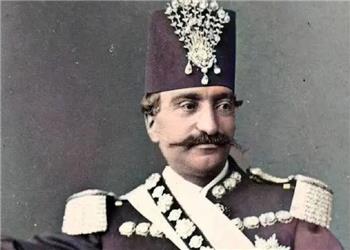 سفر به ایران قدیم؛ تصویری از «ناصرالدین شاه» روی پلکان عمارت «خوابگاه»
