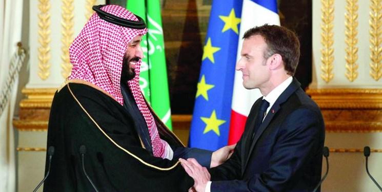مکرون و بن‌سلمان در مورد منطقه تلفنی گفت‌وگو کردند