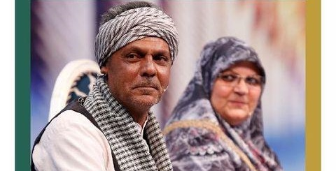لحظه احساسی باباقنبر در برنامه «دعوت»