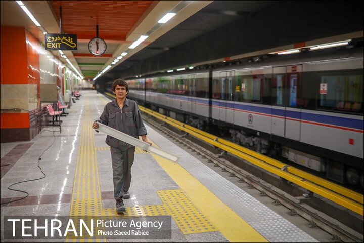 توسعه متروی تهران؛ ایستگاه شهرک آزمایش