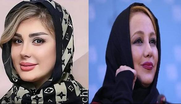 چهره ها/ سلفی نیوشا ضیغمی و بهنوش بختیاری در پشت صحنه یک فیلم