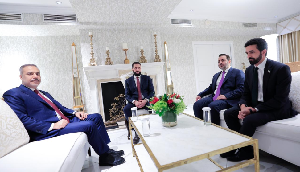 رایزنی فیدان با مقامات سوریه و آمریکا در کاخ سفید