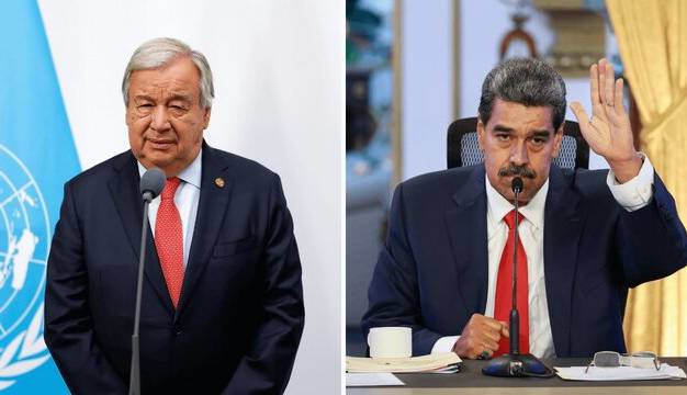 مادورو و گوترش تلفنی گفت‌وگو کردند