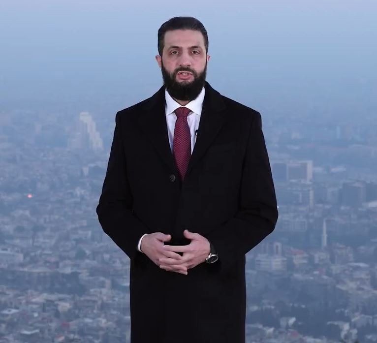 احمد الشرع رفع تحریم‌ها را به مردم سوریه تبریک گفت