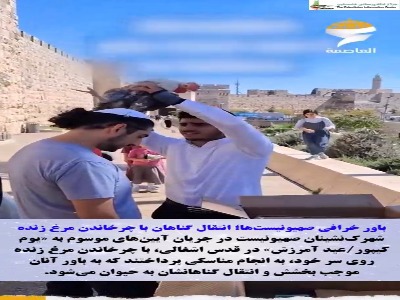 باور خرافی صهیونیست‌ها؛ انتقال گناهان با چرخاندن مرغ زنده