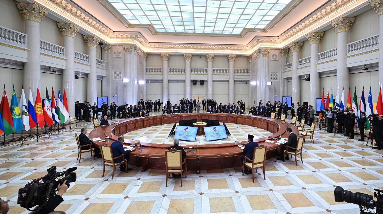 پیام پزشکیان به اجلاس سران اتحادیه اقتصادی اوراسیا در سن‌پترزبورگ