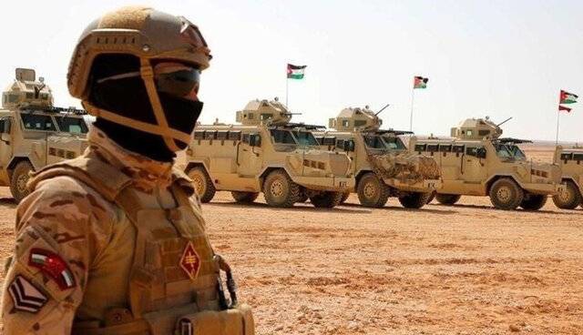 حمله هوایی ارتش اردن به جنوب سوریه