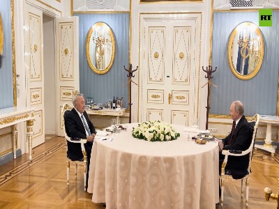 پوتین با نخستین رئیس‌جمهور قزاقستان در کرملین دیدار می‌کند