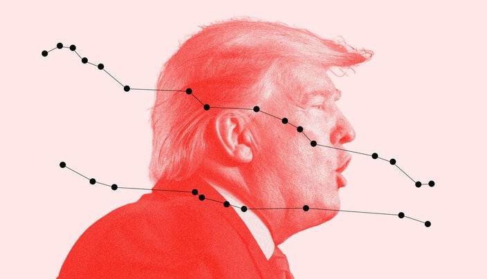 ۵۶ درصد آمریکایی‌ها از ترامپ ناراضی هستند