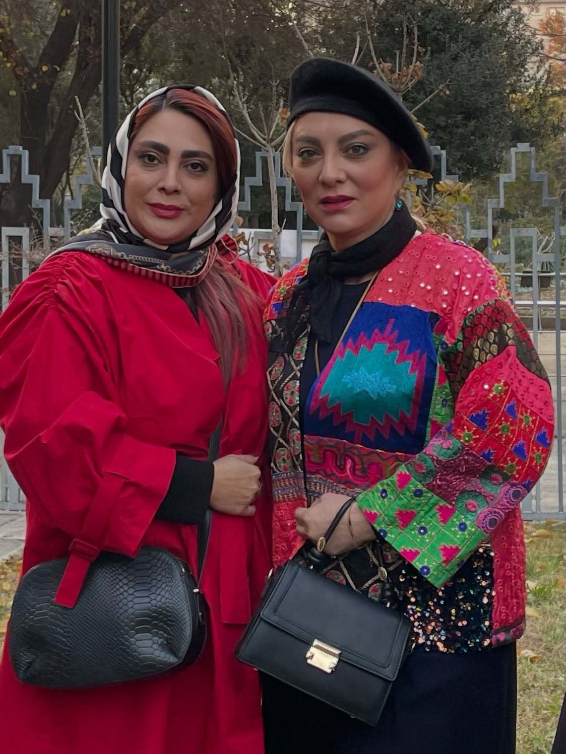 چهره ها/ استایل چشمگیر حمیرا ریاضی و نسیم ادبی در کنسرت بانوان