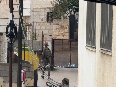 یورش نظامیان اشغالگر اسرائیلی در شمال شرق رام الله