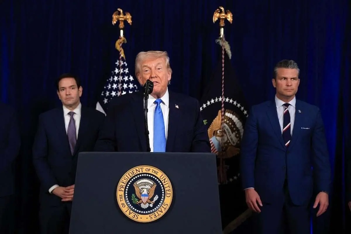 ادعای ترامپ: عملیات ونزوئلا مشابه نابودی برنامه هسته‌ای ایران بود!