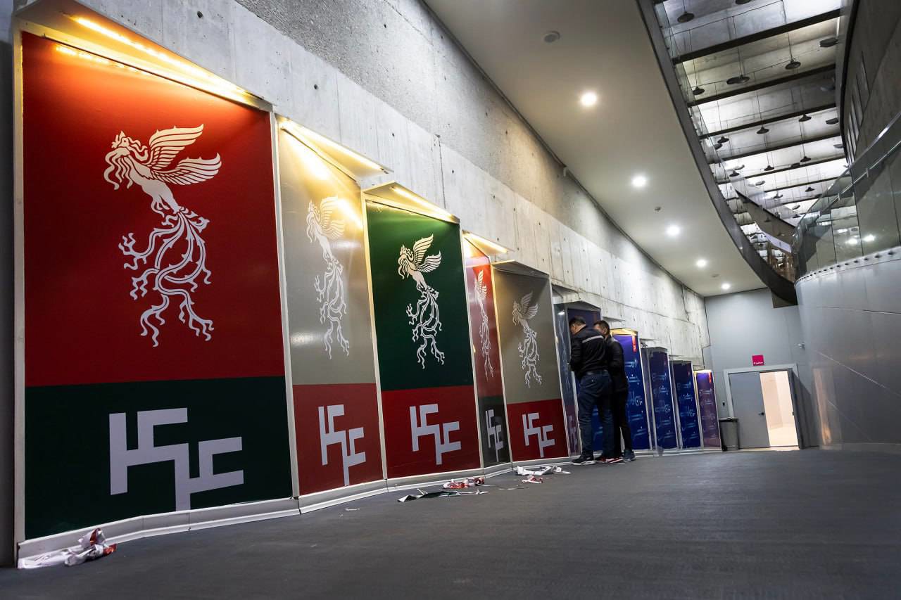 پردیس سینمایی ملت؛ تصاویری از مراحل آماده‌سازی برای جشنواره ۴۴ فیلم فجر