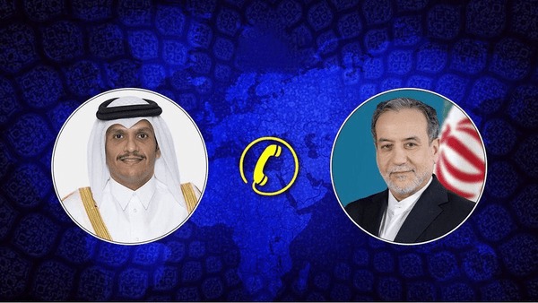 گفت‌وگوی تلفنی وزرای امور خارجه ایران و قطر