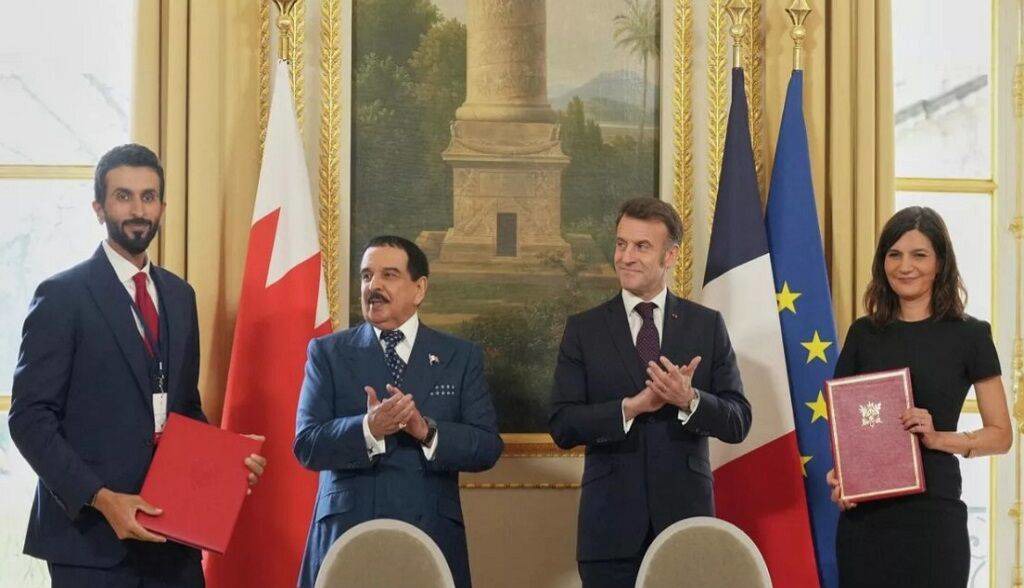 بحرین و فرانسه توافقنامه همکاری دفاعی امضا کردند