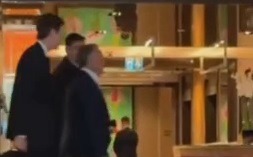 ویتکاف و کوشنر در حال ترک هتل برای حضور در مذاکرات