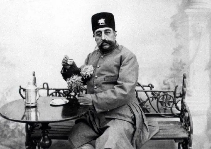 مظفرالدین‌شاه در سانِ نظامی رُم، ایتالیا