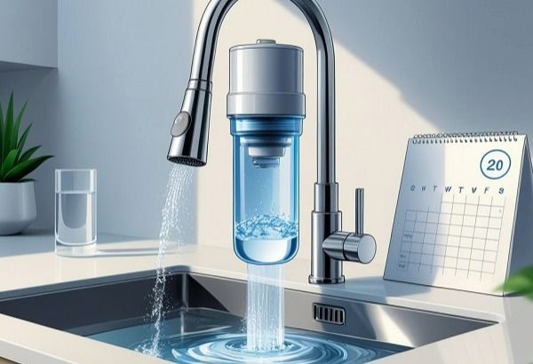 زمان تعویض فیلتر تصفیه آب