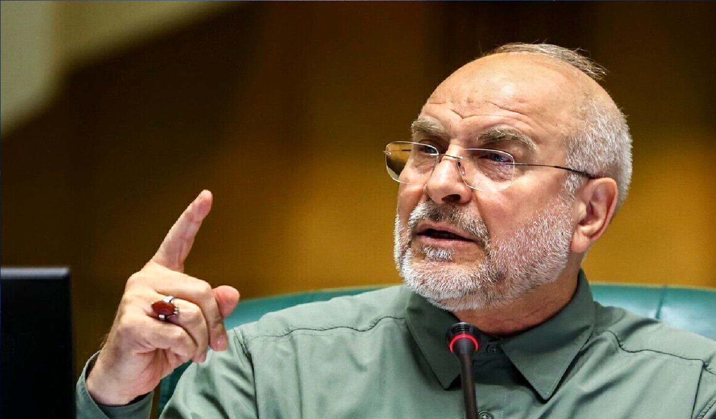 رئیس‌ مجلس در چهارمین پیام صوتی: نقض آتش‌بس و محاصره دریایی، علت تنش‌های اخیر بود