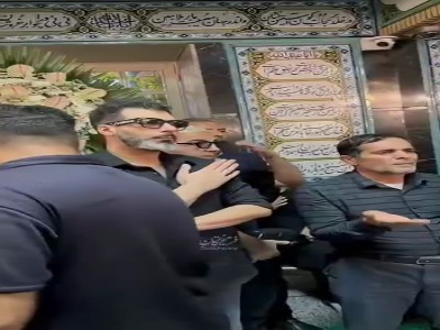 سینه‌زنی مجید واشقانی در مراسم عزاداری امام حسین(ع)