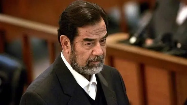 سفر در زمان؛ «صدام» در حال چای خوردن با همسر اول اش «ساجده»؛ دهه ۵۰