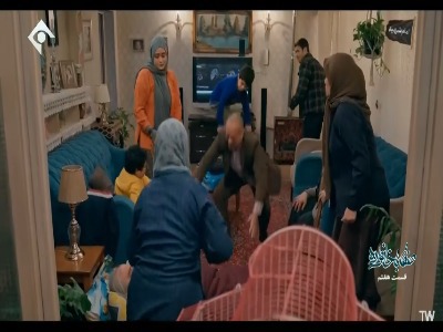 صورت دایی چقدر نورانی شده!