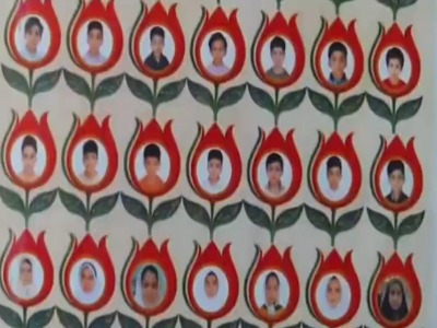 پهپادی که به‌یاد دانش‌آموزان شهید مینابی پرتاب شد