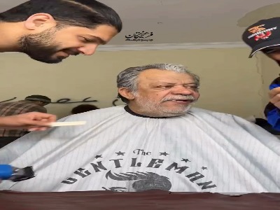 گوشه‌هایی از گریم حسن پورشیرازی در فیلم سینمایی «زن و بچه»