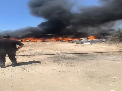 آتش زدن کندوهای زنبور عسل فلسطینی ها توسط شهرک‌نشینان