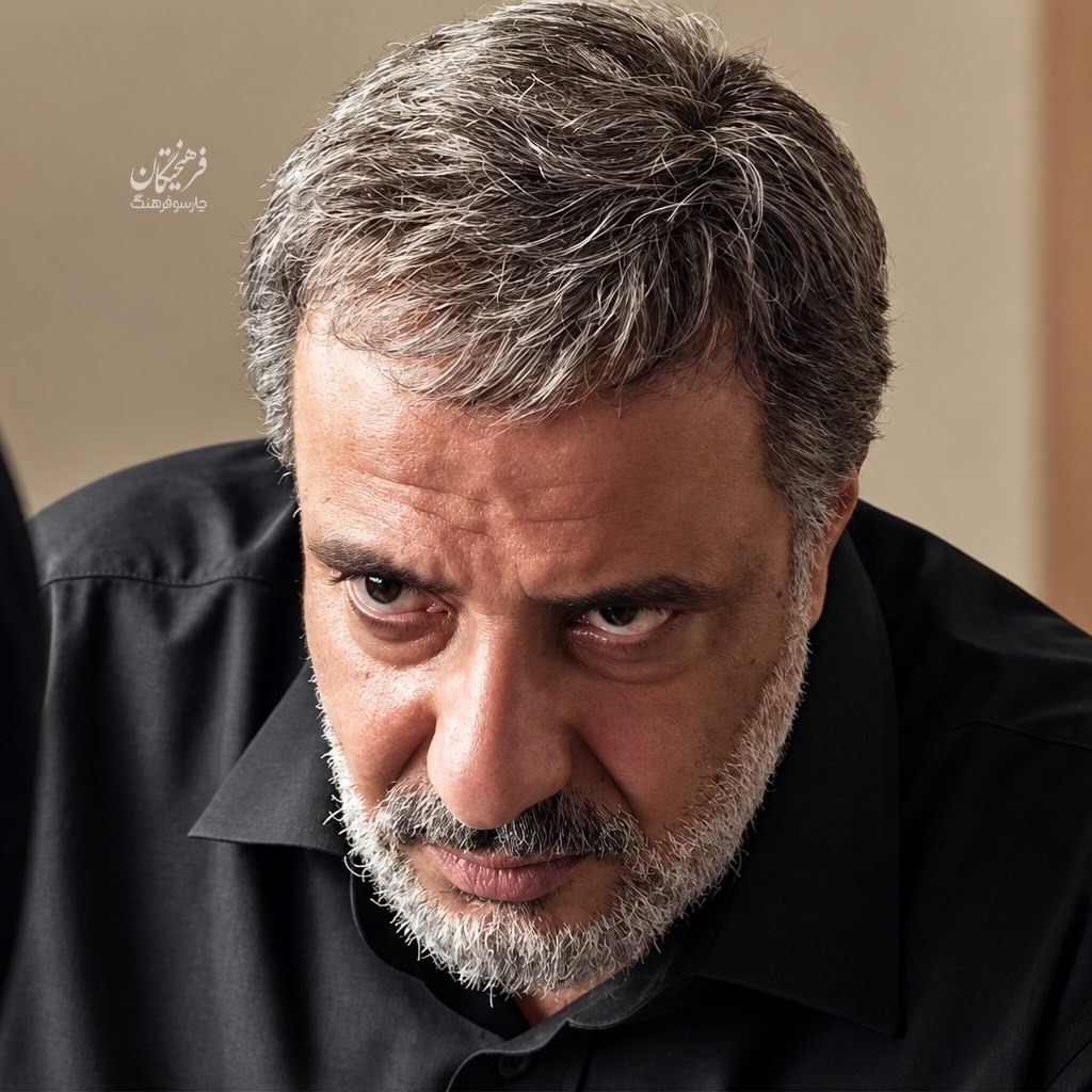 یک فریم از امیر جعفری در سریال «کوری»