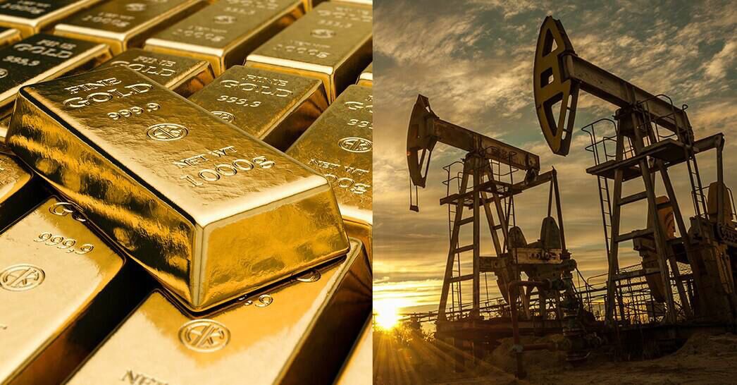 افزایش قیمت نفت متوقف شد؛ طلای جهانی دوباره اوج گرفت