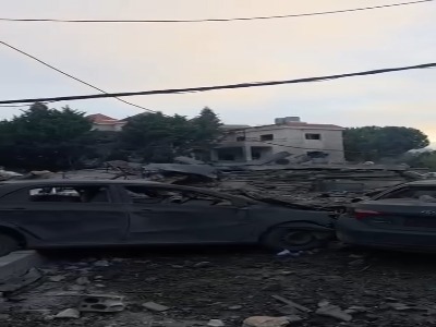 حملات رژیم صهیونیستی به «کفررمان» لبنان